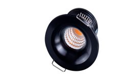 OKA zápustné bodové svítidlo LED 3W 260lm 4000K 4,8cm kulaté IP20, černé
