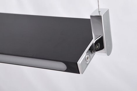 NORMAN XL závěsné svítidlo LED 29W 1740lm 3000K 104,5cm IP20, černá/chrom 4