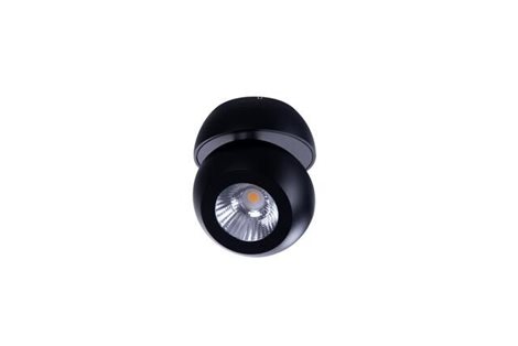 OJOS 1 přisazené bodové svítidlo LED 9W 700lm 3000K IP20, černé 5