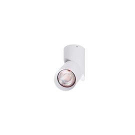 SANTOS přisazené bodové svítidlo 1x GU10 50W bez zdroje kulaté IP20, bílé