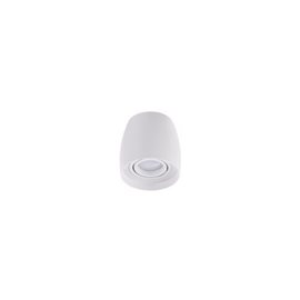 ROTONDO přisazené bodové svítidlo 1x GU10 50W bez zdroje 10cm kulaté IP20, bílé