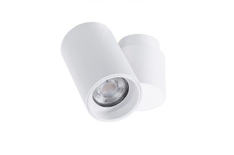 MAKALU 1 přisazené bodové svítidlo 1x GU10 50W bez zdroje IP20, bílé 1
