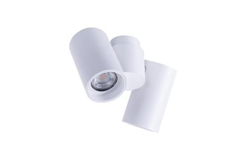 MAKALU 2 přisazené bodové svítidlo 2x GU10 50W bez zdroje IP20, bílé 3