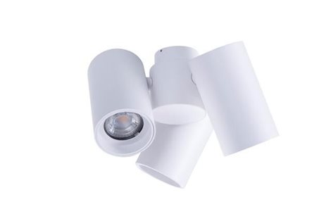 MAKALU 3 přisazené bodové svítidlo 3x GU10 50W bez zdroje IP20, bílé 2