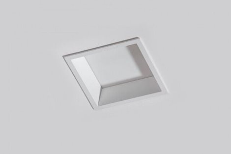 AIDA podhledové svítidlo LED 10W 700lm 3000K 10cm hranaté IP20, bílé 2