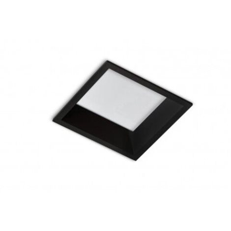 AIDA podhledové svítidlo LED 16W 1300lm 3000K 14,5cm hranaté IP20, černé 2