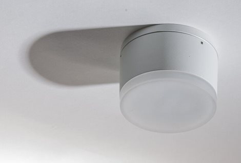 APULIA venkovní přisazené svítidlo LED 10W 800lm 3000K 10,8cm kulaté IP54, bílé 5