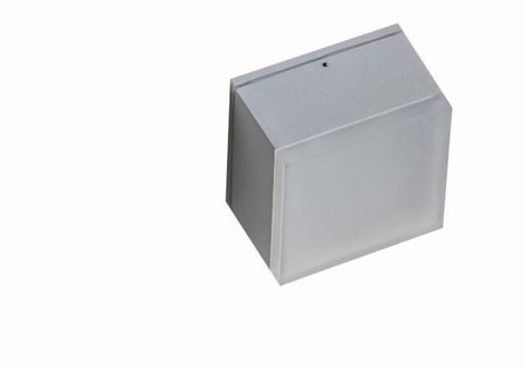 APULIA venkovní přisazené svítidlo LED 10W 800lm 3000K 10,8cm hranaté IP54, bílé 2