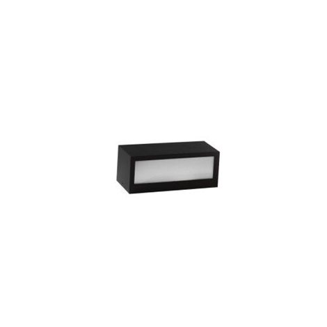 VENTA venkovní nástěnné svítidlo 1x E27 18W bez zdroje 25cm IP54, černé 3