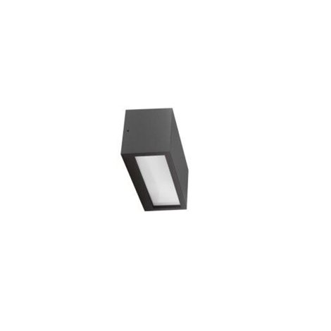 VENTA venkovní nástěnné svítidlo 1x E27 18W bez zdroje 25cm IP54, tmavě šedé 4