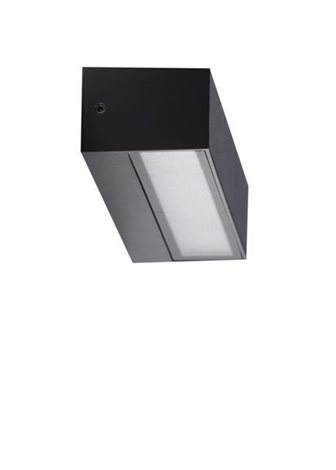 COSEL venkovní nástěnné svítidlo LED 16W 1300lm 3000K 23cm IP54, tmavě šedé 3