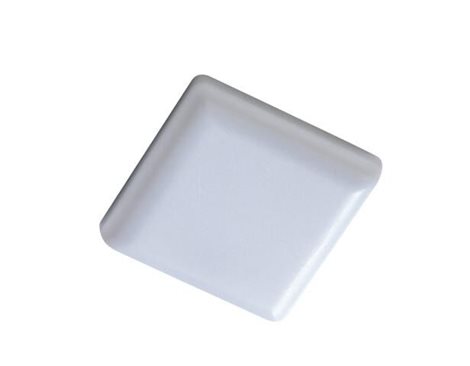 LAMIR koupelnové zápustné svítidlo LED 22W 1800lm 3000K stmívatel. 17,5cm hranaté IP44, bílé+ovladač 3