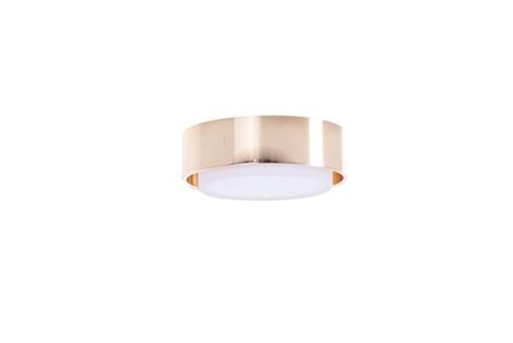 KASTORIA koupelnové zápustné svítidlo LED 7W 550lm 3000K 10cm kulaté IP44, zlaté 1