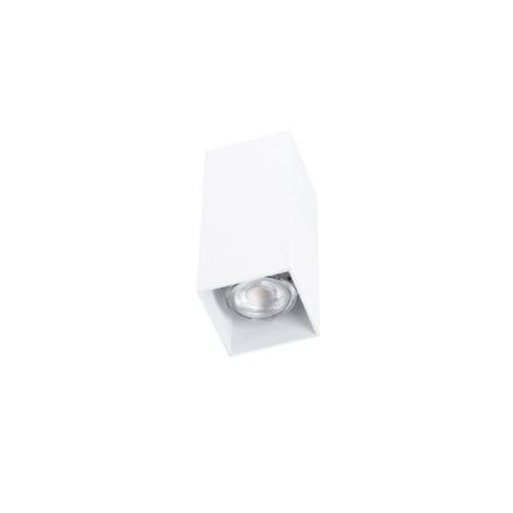 VELIA nástěnné bodové svítidlo 2x GU10 50W bez zdroje 15,5cm hranaté IP20, bílé 4