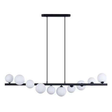 SYBILLA závěsné svítidlo 10x G9 6W bez zdroje 120cm IP20, černé 1