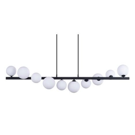 SYBILLA závěsné svítidlo 10x G9 6W bez zdroje 120cm IP20, černé 2