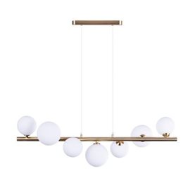 SYBILLA závěsné svítidlo 7x G9 6W bez zdroje 82cm IP20, zlaté