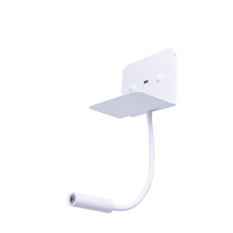 VERA nástěnné bodové svítidlo LED 6W 510lm + 5W 255lm 3000K IP20, bílé 1