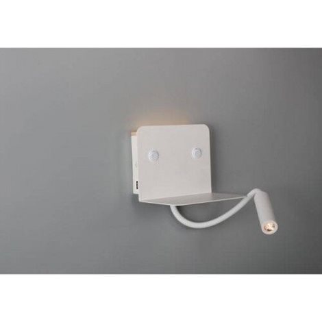 VERA nástěnné bodové svítidlo LED 6W 510lm + 5W 255lm 3000K IP20, bílé 2