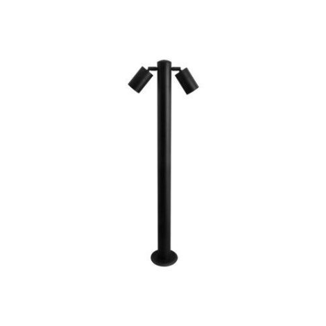 ROLF 2 venkovní sloupkové svítidlo 2x GU10 35W bez zdroje 90cm IP44, černé 4