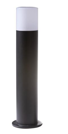 NILS venkovní sloupkové svítidlo 1x E27 40W bez zdroje 80cm IP44, černé 6