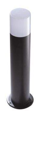 NILS venkovní sloupkové svítidlo 1x E27 40W bez zdroje 80cm IP44, černé 2