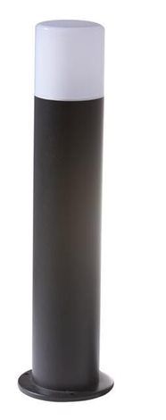 NILS venkovní sloupkové svítidlo 1x E27 40W bez zdroje 80cm IP44, černé 1