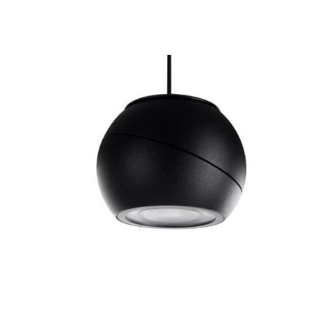 SKYE závěsné bodové svítidlo LED 12W 950lm 3000K 11cm kulaté IP20, černé 5