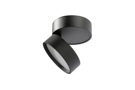 MONA přisazené svítidlo LED 18W 1000lm 3000K kulaté IP20, černé 3