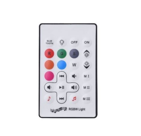 BOOMBOX venkovní přenosná lampa LED 10W + 1,8W 800lm 3000K RGB stmívatelná 32cm IP44, bílá 2
