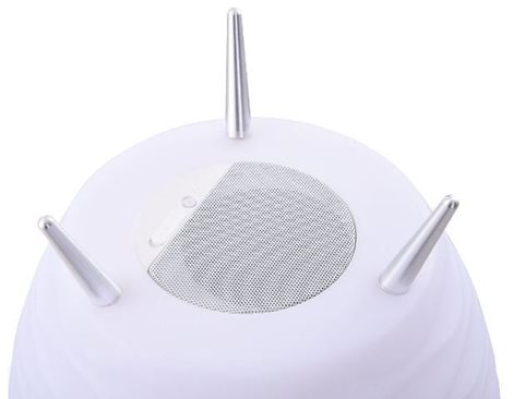 BOOMBOX venkovní přenosná lampa LED 5W + 1,8W 400lm 3000K RGB stmívatelná 50cm IP44, bílá 3