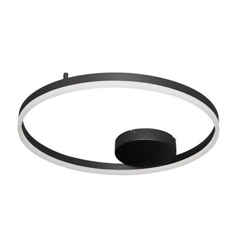 HALO stropní svítidlo LED 40W 3600lm 3000K 60cm kulaté IP20, černé 2