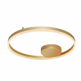 HALO stropní svítidlo LED 40W 3600lm 3000K 60cm kulaté IP20, zlaté