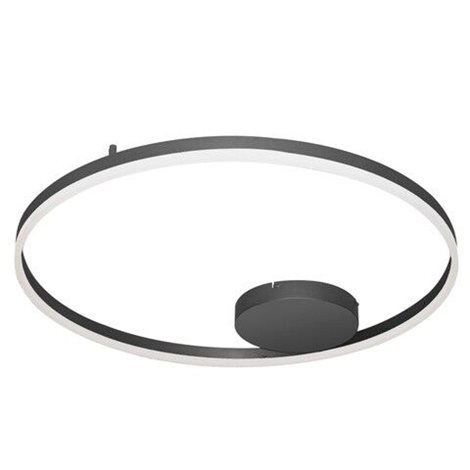 HALO stropní svítidlo LED 50W 4700lm 3000K 80cm kulaté IP20, černé 3