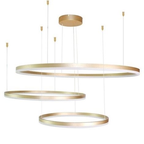 HALO stropní svítidlo LED 130W 11100lm 3000K stmívatelné kulaté IP20, zlaté 4