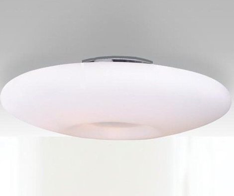 PIRES stropní svítidlo 3x E27 60W bez zdroje 50cm IP20, chrom/bílá 2