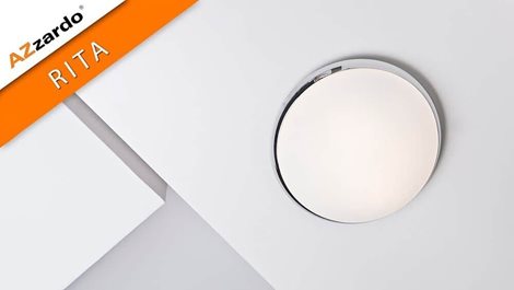Rita koupelnové přisazené svítidlo 2x E27 20W bez zdroje 35cm IP54, chrom/bílá 4