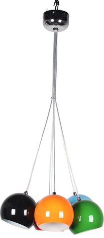 Noa závěsné svítidlo 7x E14 40W bez zdroje 45cm IP20, multicolor 1