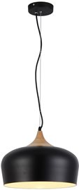 Parma závěsné svítidlo 1x E27 60W bez zdroje 35cm IP20, černé