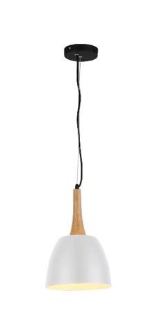 Prato závěsné svítidlo 1x E27 60W bez zdroje 22cm IP20, bílé 1