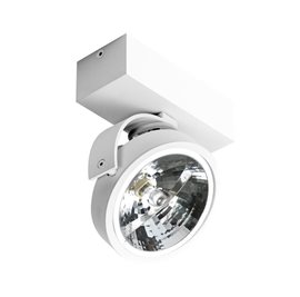 Jerry 1 12V přisazené bodové svítidlo 1x GU10 50W bez zdroje IP20, bílé