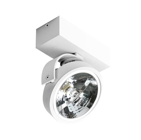 Jerry 1 12V přisazené bodové svítidlo 1x GU10 50W bez zdroje IP20, bílé 1