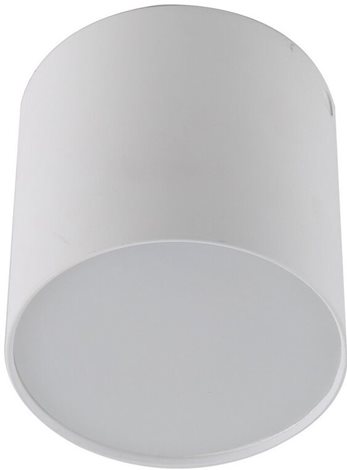 Mateo S přisazené svítidlo LED 7W 595lm 2800K 7,5cm kulaté IP20, bílé 1