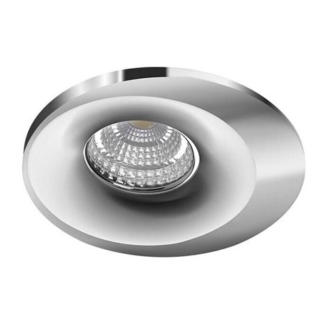 Lorenza pohledové svítidlo 1x GU10 50W bez zdroje 9,6cm kulaté IP20, chromové 3