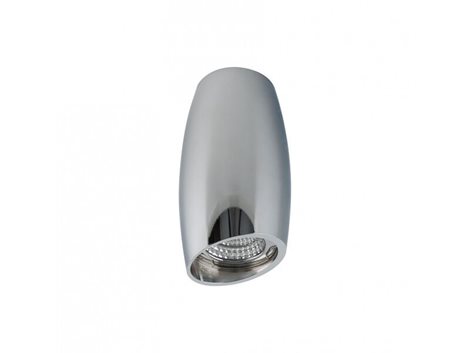 Vasko stropní svítidlo 1x GU10 50W bez zdroje 7cm kulaté IP20, chromové 2