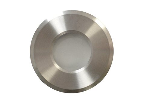 Oscar koupelnové podhledové svítidlo 1x GU10 50W bez zdroje 10cm kulaté IP44, chromové 2