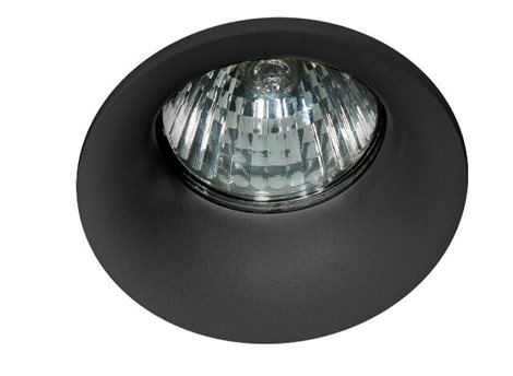 Ivo podhledové svítidlo 1x GU10 50W bez zdroje 7,6cm kulaté IP20, černé 1