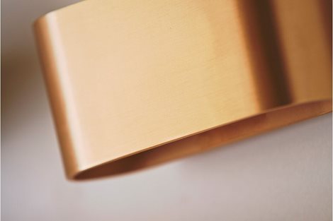 Vega nástěnné svítidlo 1x G9 40W bez zdroje 16cm IP20, zlaté 5
