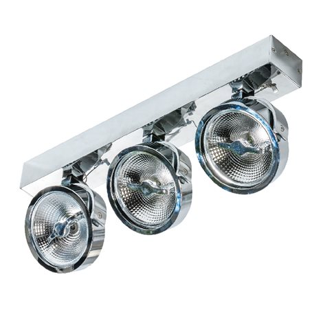 Jerry 3 12V přisazené bodové svítidlo 3x GX53 50W bez zdroje 50cm IP20, chromové 1