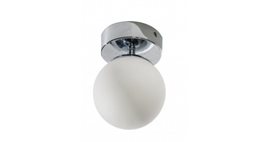 Tao koupelnové stropní svítidlo LED 25W 540lm 3000K 12cm kulaté IP44, chromové